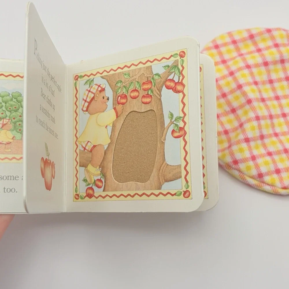 Bitty Baby Collection - BTS - Bitty Bear Picks Apples Hat & Book Only